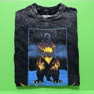 Godzilla Vs Destoroyah Acid Wash T-Shirt Size Medium Men Kaiju